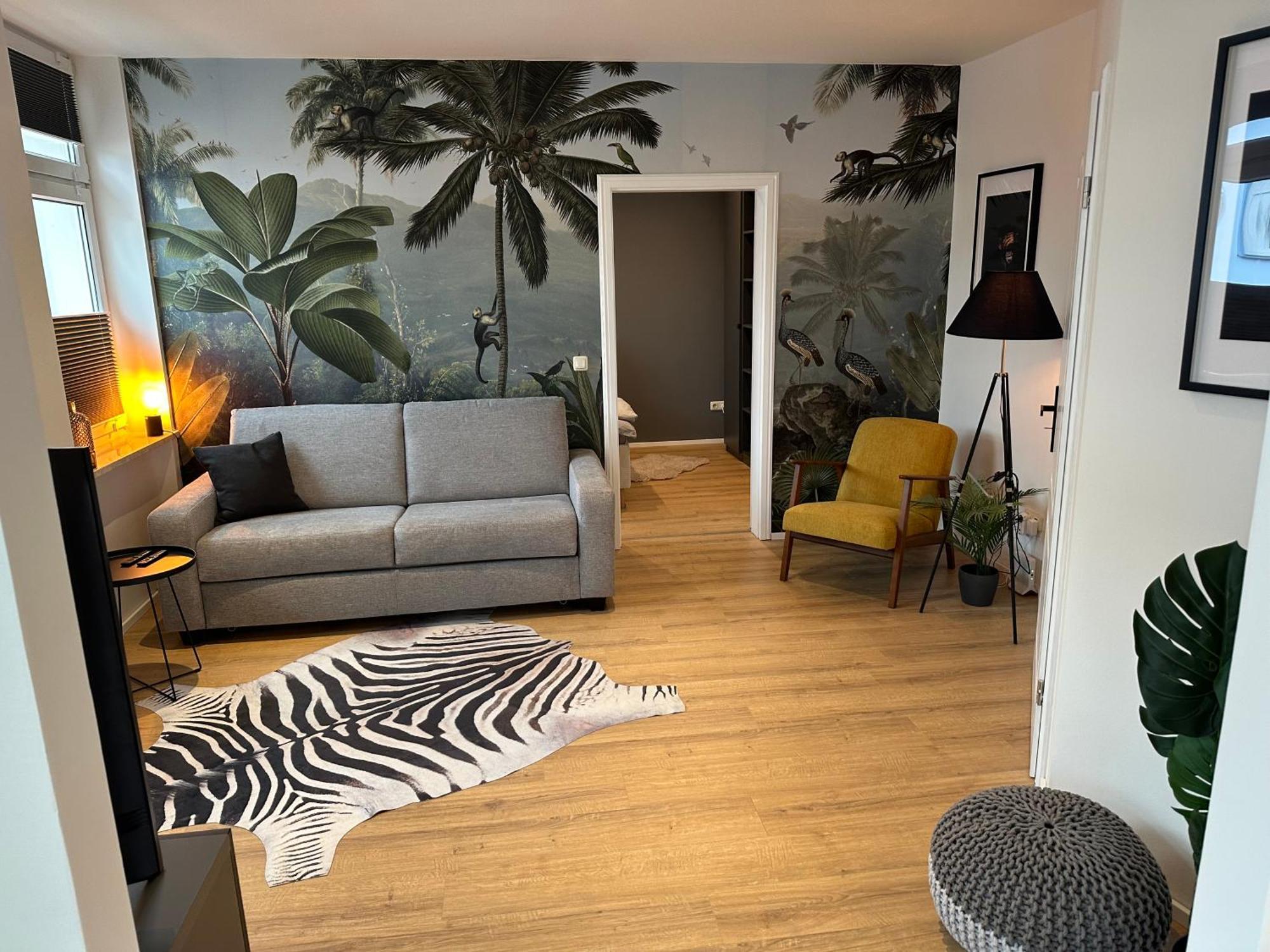 Moderne 50 Qm Unterkunft Monkey Rostock Exterior foto